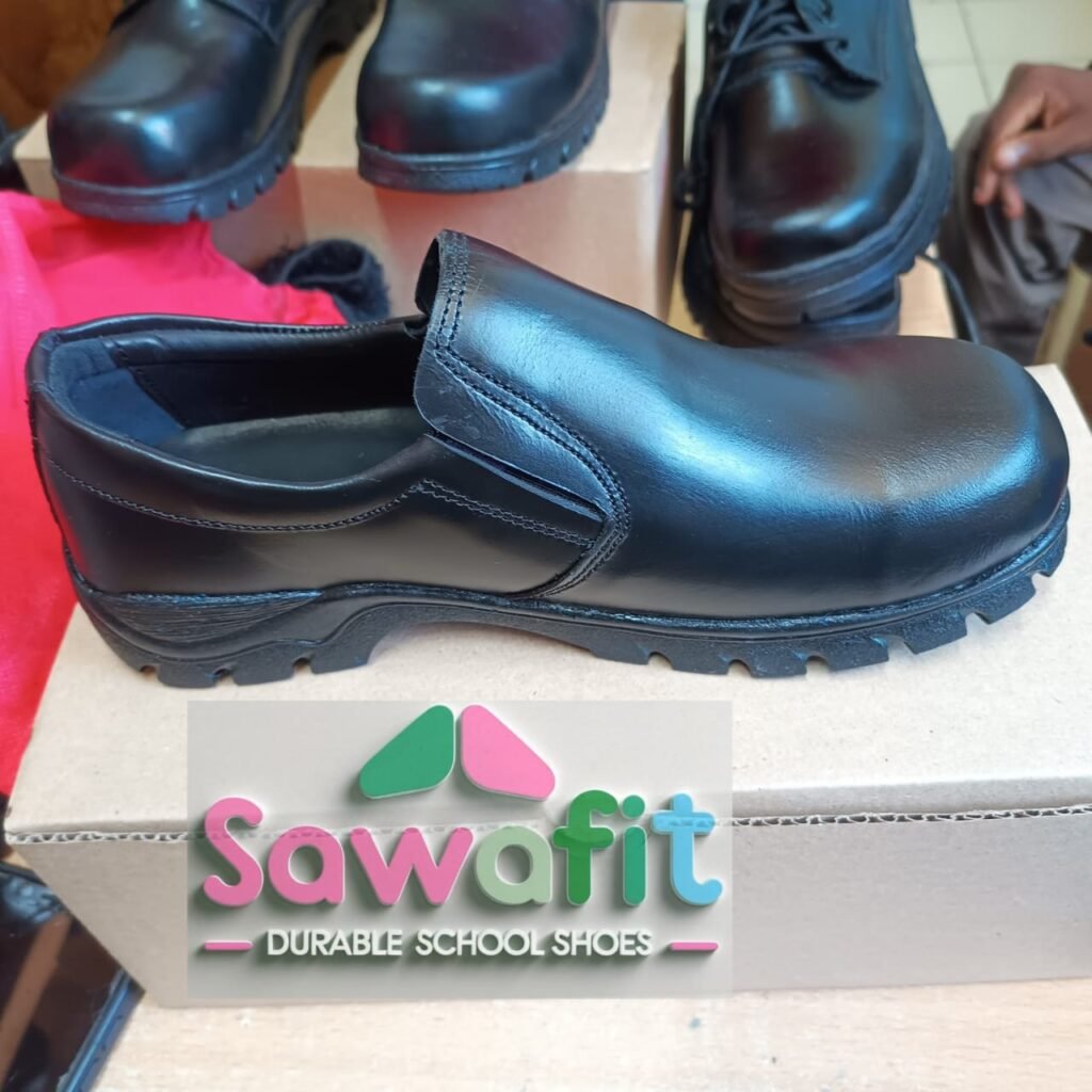 Slip-on school shoes