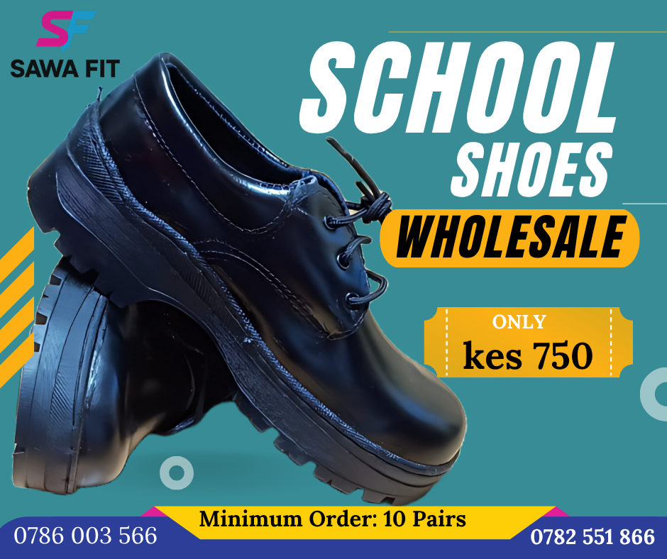 Affordable Back to School leather Shoes in KENYA-240
